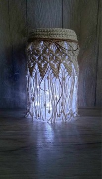 Lampion - Makrama, handmade