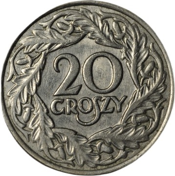 Zestaw monet 10gr, 20gr, 50 gr, 1zł (1916-1945)