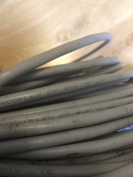 Przewód kabel linka jobarcoflex cy 4x0.75 mm 45 mb