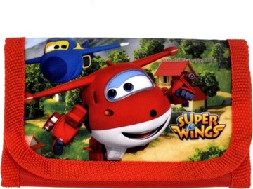 Portfel Fantasy Superwings, 19 cm, czerwony 