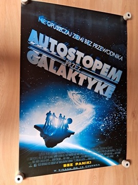 AUTOSTOPEM PRZEZ GALAKTYKĘ (2005) Plakat kinowy