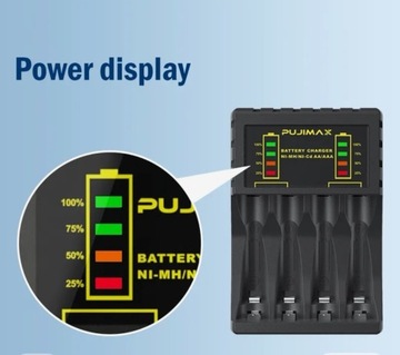 Ładowarka do akumulatorów AA / AAA,ogniw,baterii