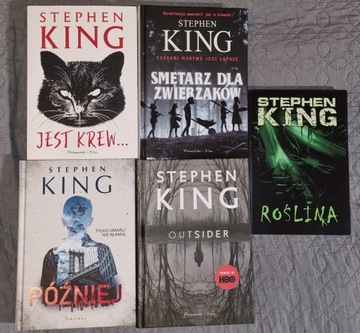 Stephen King x5 - Później, Outsider...