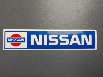 Naklejka retro NISSAN logo