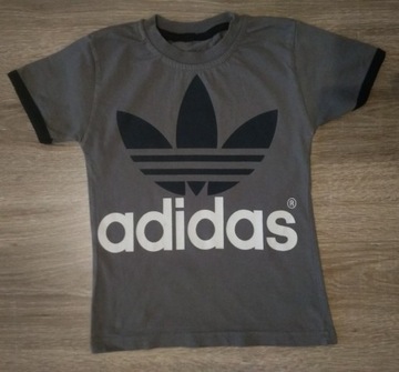Adidas koszulka chłopięca duże logo 
