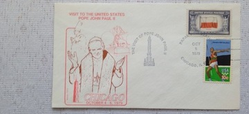 JAN PAWEŁ II - WIZYTA W CHICAGO- 1979 ROK