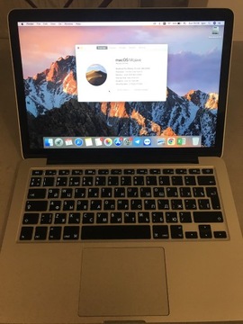 Apple MacBook Pro 2014r. Retina 13/8GB/128GB SSD