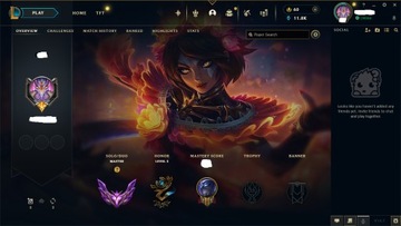 Konto League of Legends Master Mistrz EUNE 57% WR