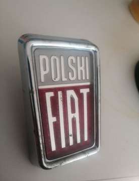 Znaczek Emblemat Polski Fiat 125