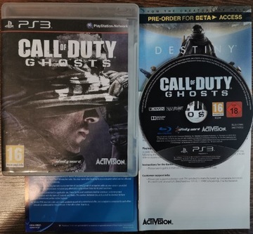 Call of Duty Ghosts na PS3. 