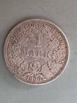 1 marka 1896 A  srebro 