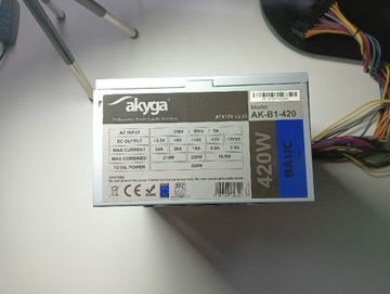 Zasilacz Akyga 420W