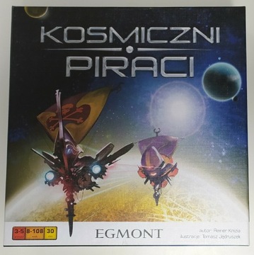 Sprzedam grę planszową Kosmiczni piraci,  Egmont 