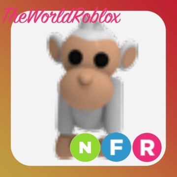 Roblox Adopt Me Albino Monkey NFR