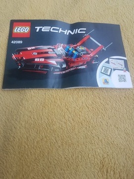 Motorówka Lego Technic