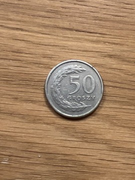Moneta 50 groszy z 1992!