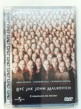 BYĆ JAK JOHN MALKOVICH -  DVD 1 wyd. 1999r IDEAŁ