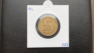 5 Zł.PRL 1977 b.z.m.Leningrad