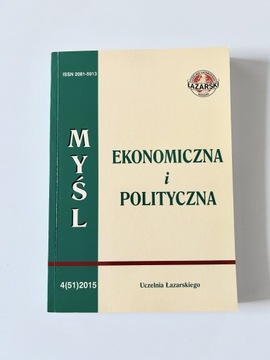 Myśl ekonomiczna i polityczna 4(51) 2015