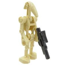 LEGO Star Wars - figurka Battle Droid  Droid Bojowy + broń. 