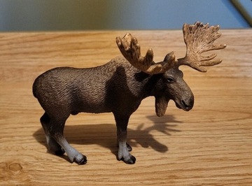 Schleich łoś figurki zwierząt model wycofany z 2009 r