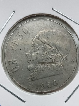Meksyk Peso 1980 r