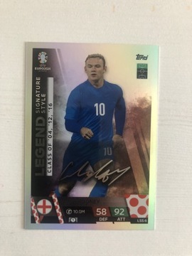 Match Attax Euro 2024 LEGEND ROONEY!