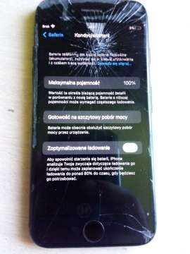 iPhone 7 32gb uszkodzony wyświetlacz 