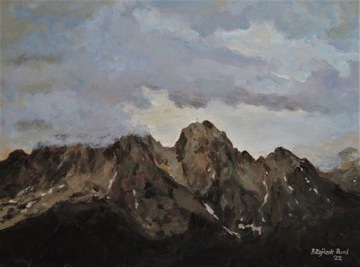 Pejzaż tatrzański obraz Giewont pejzaż górski