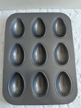 Wielkanoc forma do pieczenia jajka 9szt NON-STICK 