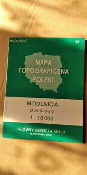 Główny geodeta kraju mapa Modlnica