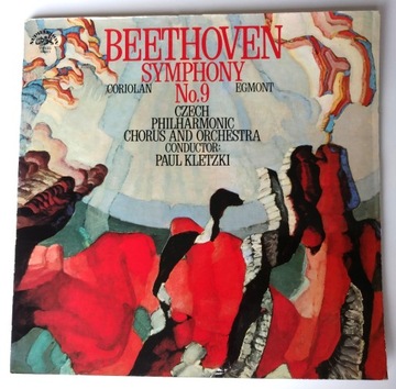 Beethoven Symfonia Nr 9 album 2xLP stan NM