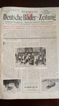 Czasopismo z 1911 r. Prenumerata roczna
