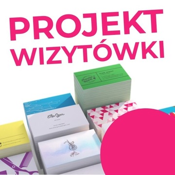 PROJEKT WIZYTÓWKI DWUSTRONNEJ DO DRUKU CMYK