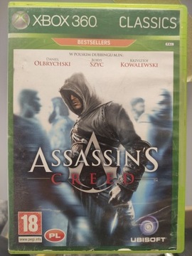 Assassins Creed 1 Xbox 360 polski dubbing 3xpl 
