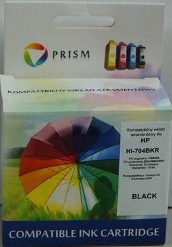 HP 704 Black tusz PRISM