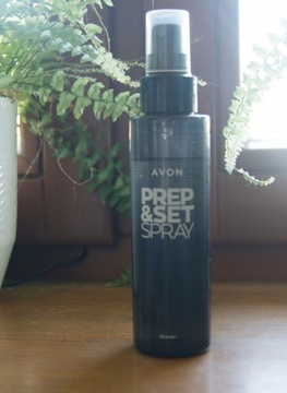 avon prep&set spray utrwalacz makijażu