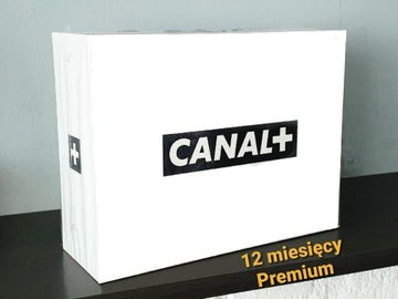 Dekoder Canal Plus Box - wersja 12 miesięcy!