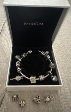 Pandora -bransoletka z charmsami