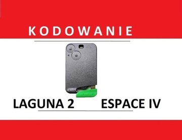 Karta Renault Laguna 2 Espace 4 z kodowaniem