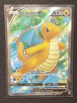 076/078 Dragonite V | Full Art | Pokemon GO - TCG