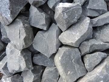 Kamień Czarny Bazaltowy 40-120 do gabionu Jaworzno