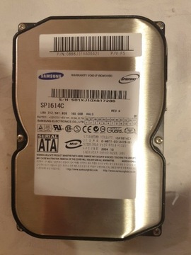 Dysk SAMSUNG SP1614C 160GB 7200obr