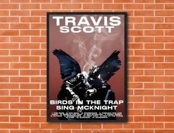 Plakat Travis Scott - Birds in the trap sing 