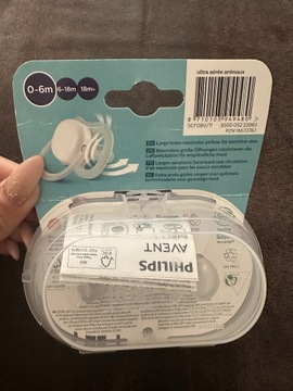 Philips Avent ultra air smoczek