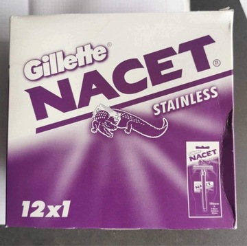 Zestaw maszynek Gillette Nacet - Klasyk!