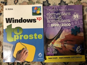 Podręcznik Windows xp i obsługi komputera - retro