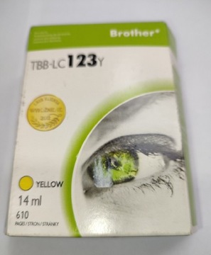 Tusz TBPrint LC123 yellow 