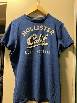 Granatowa koszulka Hollister L