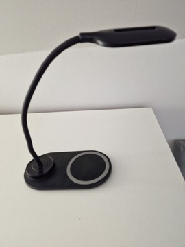 Lampka biurkowa PLATINET z funkcja ładowania 